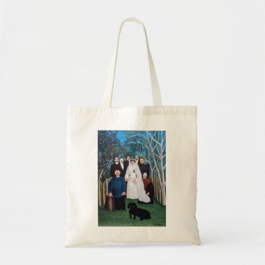 Henri Rousseau - Het huwelijksfeest Tote Bag (Voorkant)