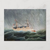 Henri Rousseau - Het schip in de storm Briefkaart (Voorkant)