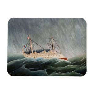 Henri Rousseau - Het schip in de storm Magneet
