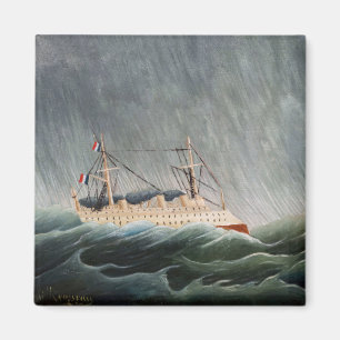 Henri Rousseau - Het schip in de storm Magneet
