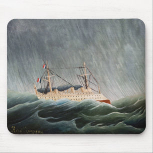 Henri Rousseau - Het schip in de storm Muismat
