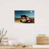 Henri Rousseau Het Slaapziende Poster (Keuken)