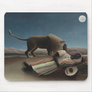 Henri Rousseau is de slapende zigeuner Muismat