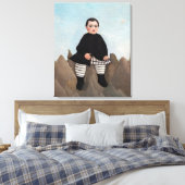 Henri Rousseau - Jongen op de Rocks Canvas Afdruk (Insitu (Slaapkamer))