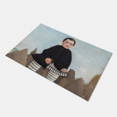 Henri Rousseau - Jongen op de Rocks Deurmat (Schuin)