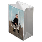 Henri Rousseau - Jongen op de Rocks Medium Cadeauzakje (Voorkant Gekanteld)