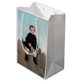 Henri Rousseau - Jongen op de Rocks Medium Cadeauzakje (Achterkant Gekanteld)