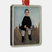 Henri Rousseau - Jongen op de Rocks Metalen Ornament (Rechts)