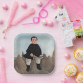 Henri Rousseau - Jongen op de Rocks Papieren Bordje (Feest)