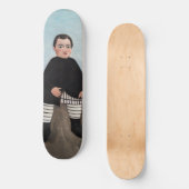 Henri Rousseau - Jongen op de Rocks Persoonlijk Skateboard (Voorkant)