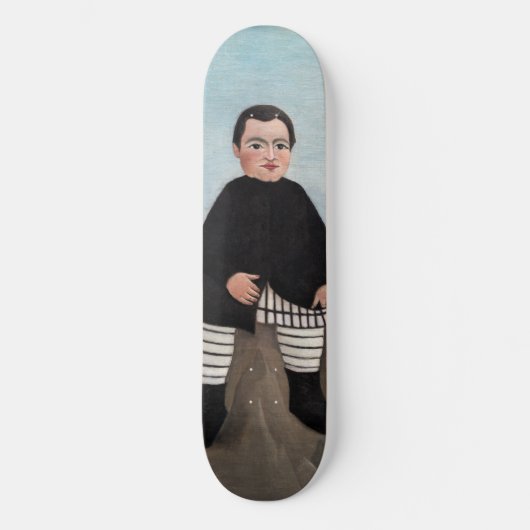 Henri Rousseau - Jongen op de Rocks Persoonlijk Skateboard (Voorkant)