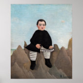 Henri Rousseau - Jongen op de Rocks Poster (Voorkant)