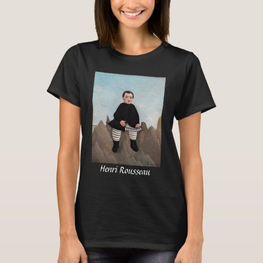 Henri Rousseau - Jongen op de Rocks T-shirt (Voorkant)