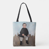 Henri Rousseau - Jongen op de Rocks Tote Bag (Achterkant)