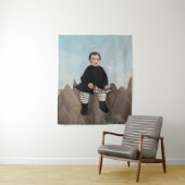 Henri Rousseau - Jongen op de Rocks Wandkleed (In situ)