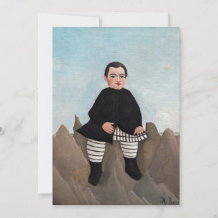 Henri Rousseau - Jongen op de rotsen Kaart