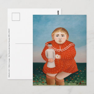 Henri Rousseau - Kind met een Doll Briefkaart