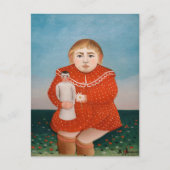 Henri Rousseau - Kind met een Doll Briefkaart (Voorkant)