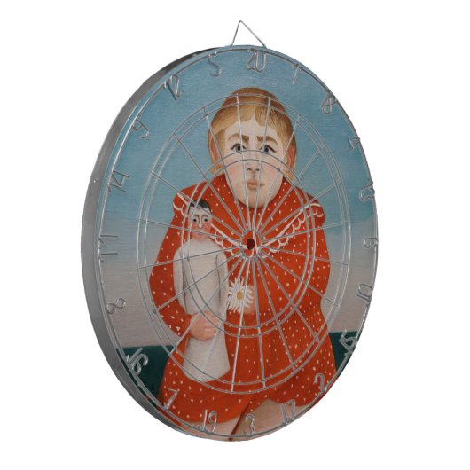 Henri Rousseau - Kind met een Doll Dartbord (Voorkant Links)