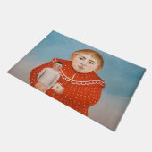 Henri Rousseau - Kind met een Doll Deurmat (Schuin)