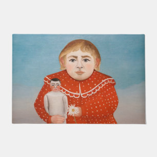 Henri Rousseau - Kind met een Doll Deurmat