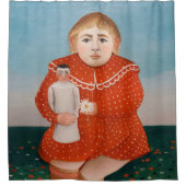 Henri Rousseau - Kind met een Doll Douchegordijn (Voorkant)
