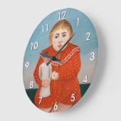 Henri Rousseau - Kind met een Doll Grote Klok (Hoek)