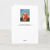 Henri Rousseau - Kind met een Doll Kaart (Achterkant)