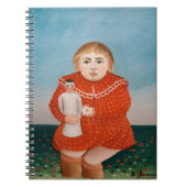 Henri Rousseau - Kind met een Doll Notitieboek (Voorkant)