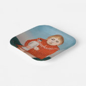 Henri Rousseau - Kind met een Doll Papieren Bordje (Gebogen)