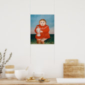 Henri Rousseau - Kind met een Doll Poster (Keuken)