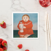 Henri Rousseau - Kind met een Doll Servet (Insitu)