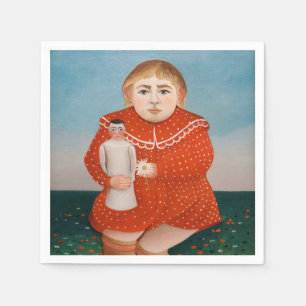 Henri Rousseau - Kind met een Doll Servet