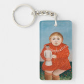 Henri Rousseau - Kind met een Doll Sleutelhanger (Voorkant)