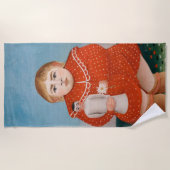 Henri Rousseau - Kind met een Doll Strandlaken (Voorkant)