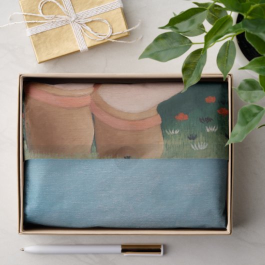 Henri Rousseau - Kind met een Doll Tissuepapier (Geschenk)