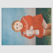 Henri Rousseau - Kind met een Doll Tissuepapier (Voorkant)