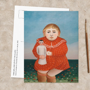 Henri Rousseau - Kind met een pop Briefkaart