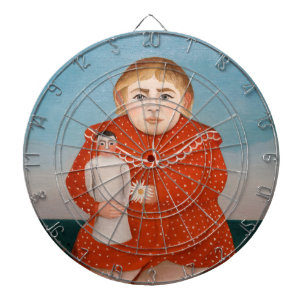 Henri Rousseau - Kind met een pop Dartbord