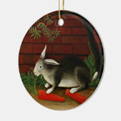 Henri Rousseau - Konijn. Keramisch Ornament (Links)