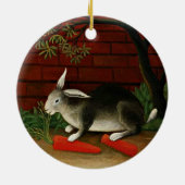 Henri Rousseau - Konijn. Keramisch Ornament (Achterkant)