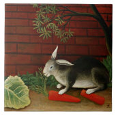 Henri Rousseau - Konijn Tegeltje (Voorkant)