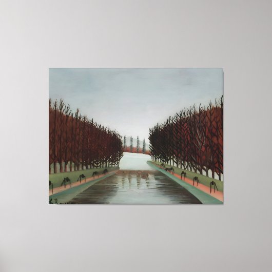 Henri Rousseau kunst Canvas Afdruk (Voorkant)