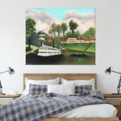 Henri Rousseau kunst Canvas Afdruk (Insitu (Slaapkamer))