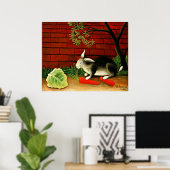 Henri Rousseau kunst: Konijn Poster (Thuiskantoor)