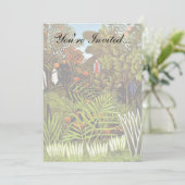 Henri Rousseau - Kunst voor het Oerwoud van het ex Kaart (Staand voorkant)
