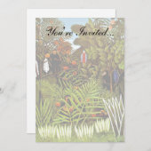 Henri Rousseau - Kunst voor het Oerwoud van het ex Kaart (Voorkant / Achterkant)