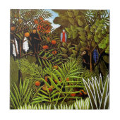 Henri Rousseau - Kunst voor het Oerwoud van het ex Tegeltje (Voorkant)