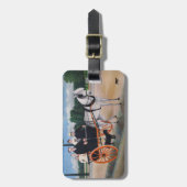 Henri Rousseau - La Carriole du pere Junier Bagagelabel (Voorkant verticaal)