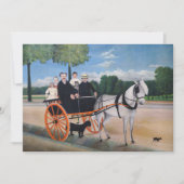 Henri Rousseau - La Carriole du pere Junier Bedankkaart (Voorkant)